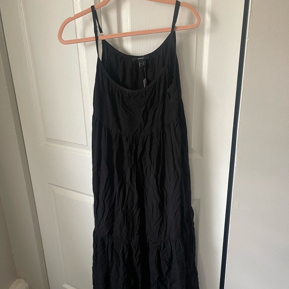 Elegant Black Sleeveless Dress